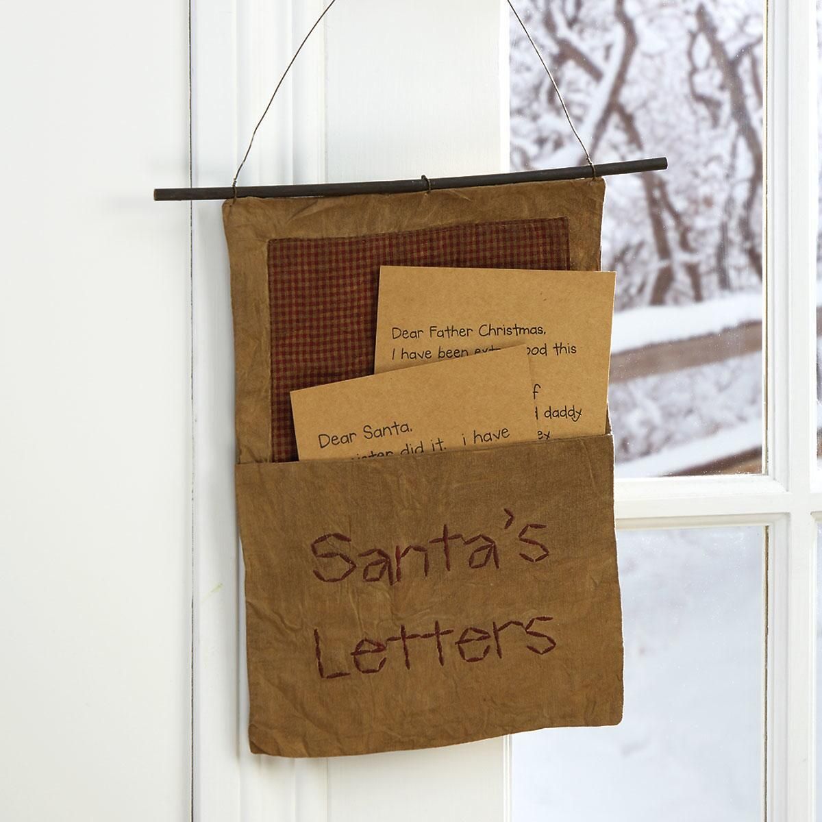 Santa's Mail Pouch Colorful Images