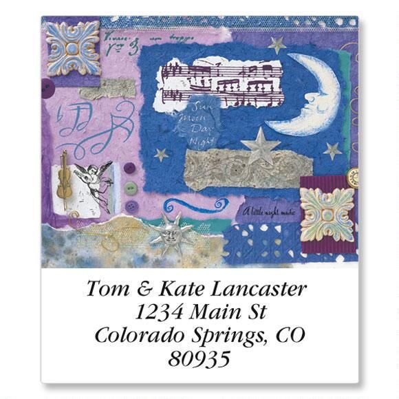 Handmade Year Round Select Return Address Labels (12 Designs)