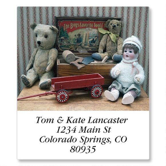 Antique Dolls Select Address Labels (12 Designs)