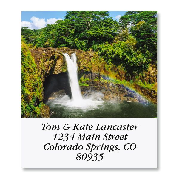 Hawaii Select Return Address Labels (6 Designs) Colorful Images