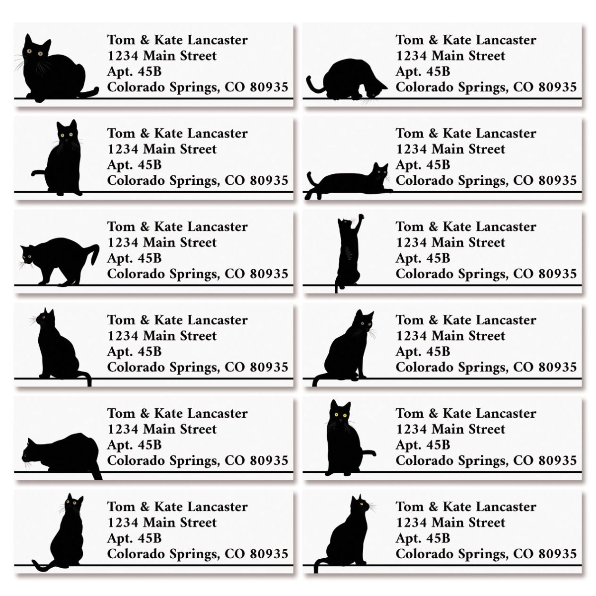 black-cat-classic-return-address-labels-12-designs-colorful-images