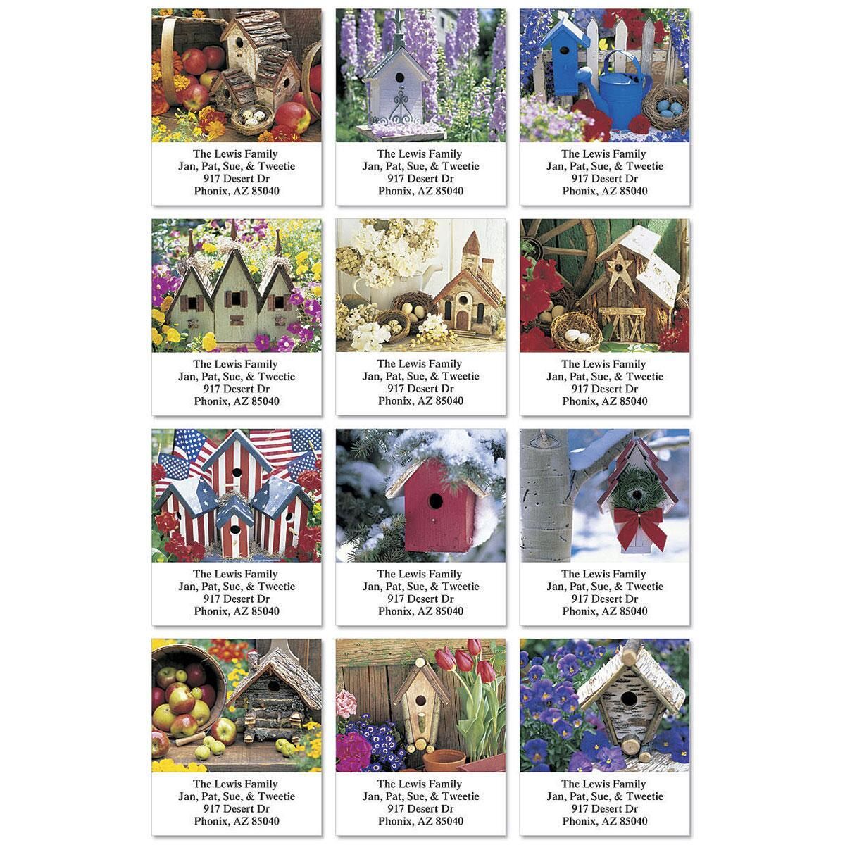 Colorful Images Farmhouse Return Address Mailing Labels