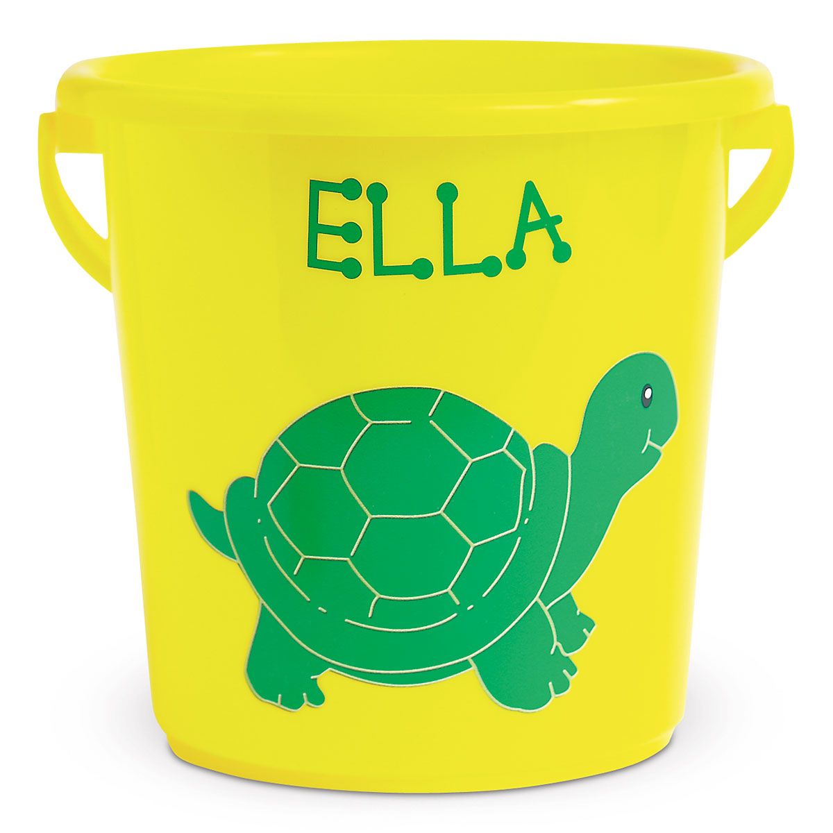 Fun-in-the-Sand Personalized Buckets-Yellow-Z814520E