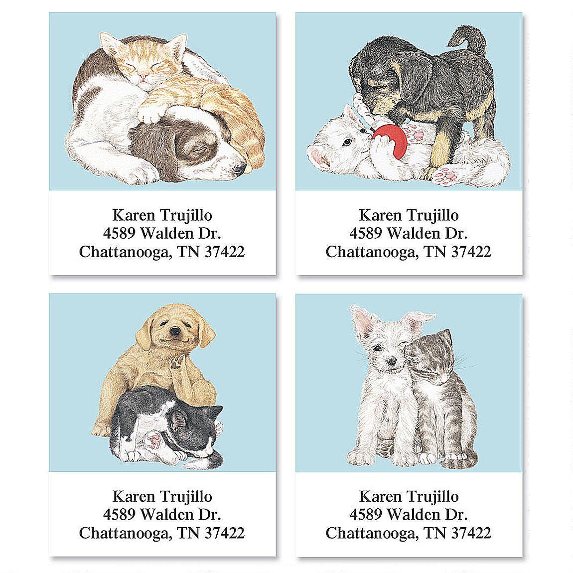 Friends Address Labels Best Friends Address Labels | Colorful Images