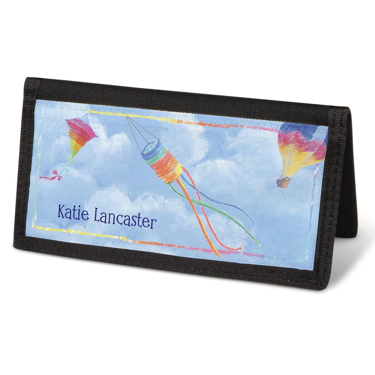 Bright Skies Checkbook Cover - Personalized