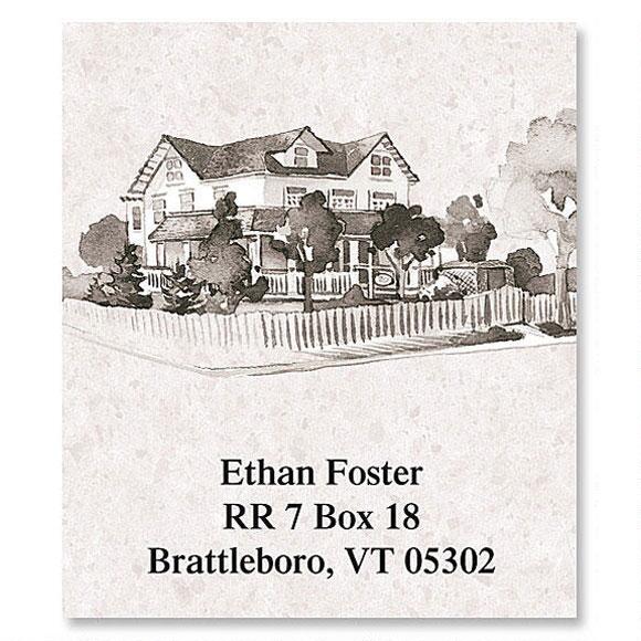 Classic Homes Select Return Address Labels (12 Designs)