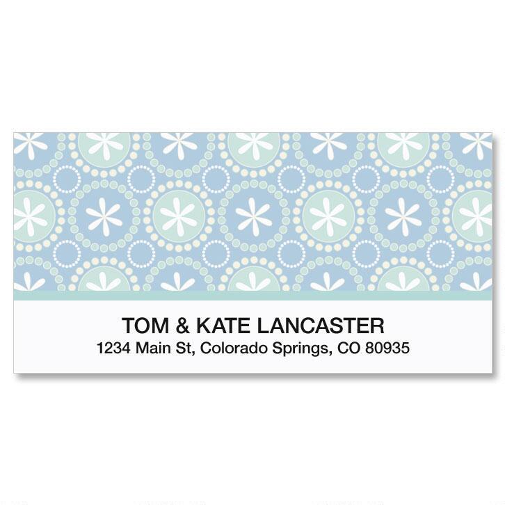 Hula Loop Deluxe Address Labels | Colorful Images