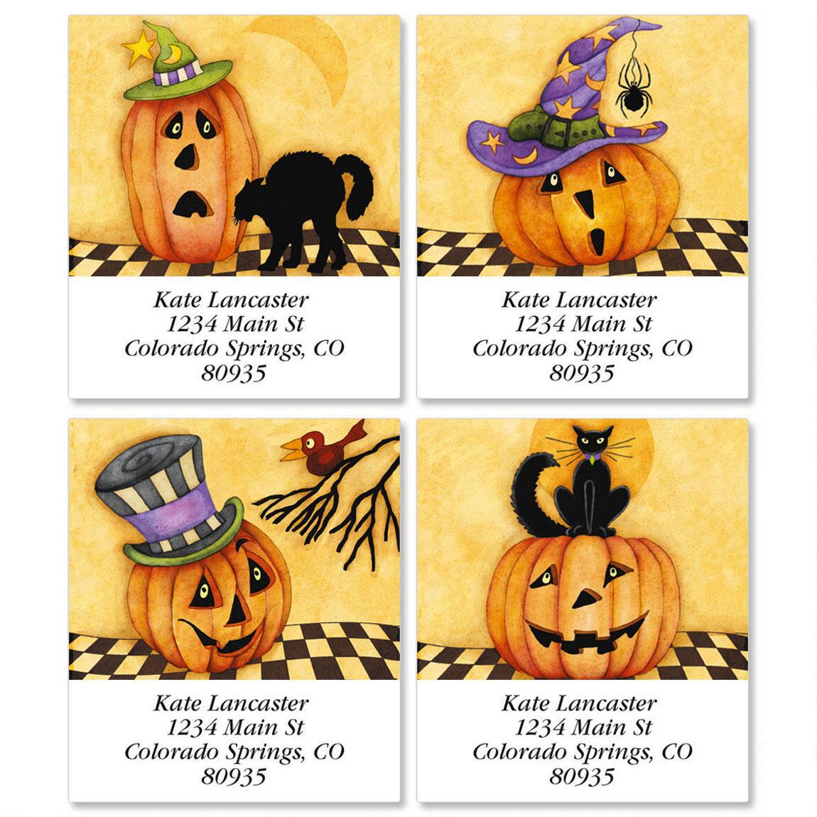 Friends Address Labels Jack and Friends Select Return Address Labels | Colorful Images