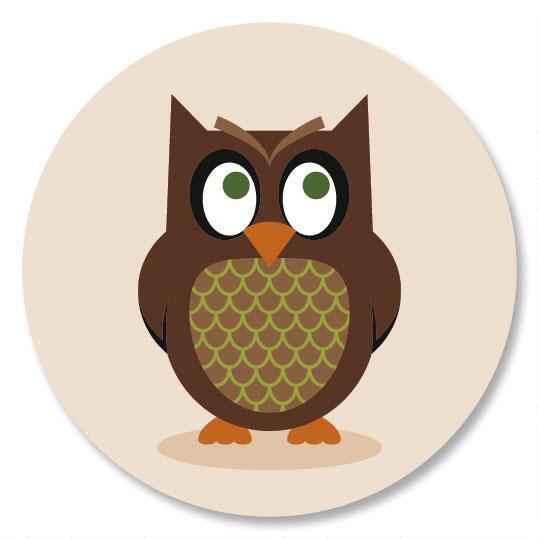 Owl Envelope Seals