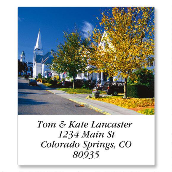 Rustic Address Lables Rustic America Select Return Address Labels | Colorful Images