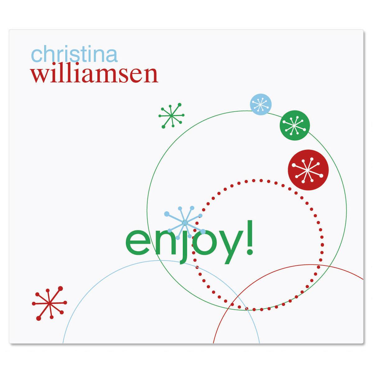 Snowflake Sparkle Personalized Goodie Labels