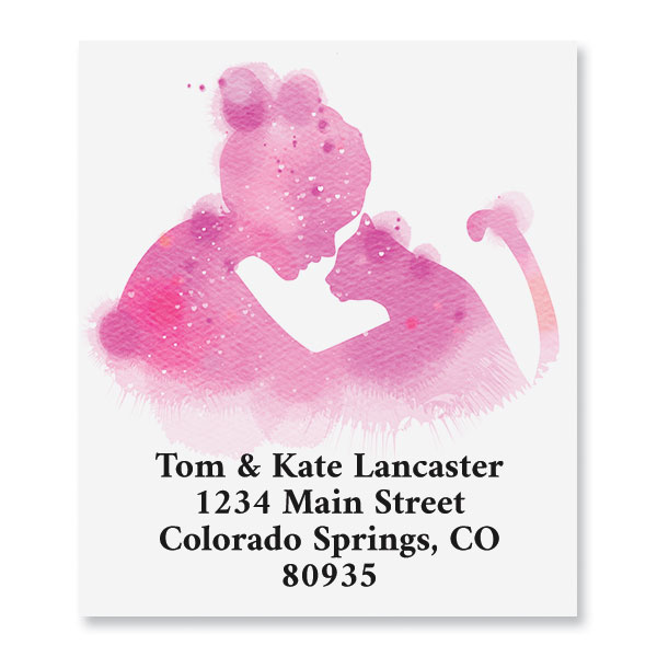 Friends Address Labels Best Friends Silhouette Select Return Address Labels | Colorful Images