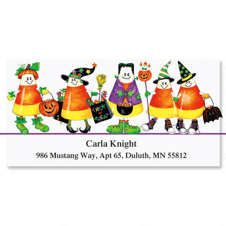 Trick or Treat Halloween Deluxe Return Address Labels
