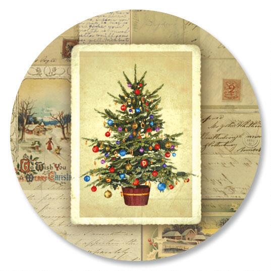 Victorian Tree Envelope Seals