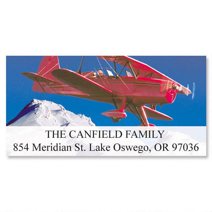Winging Labels Winging It Deluxe Return Address Labels | Colorful Images