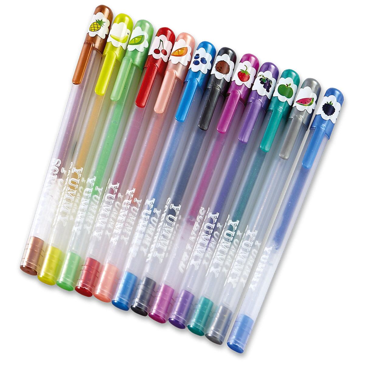 Yummy Scented Glitter Gel Pens Colorful Images