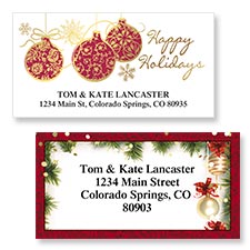 Christmas Address Labels & Holiday Address Labels | Colorful Images