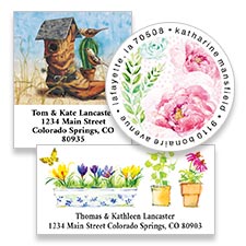 address labels personal checks personalized gifts colorful images personal mailing labels