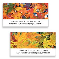 Personalized Return Address Labels Colorful Images