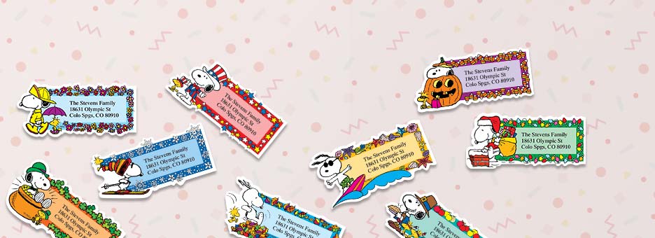 Shop Year Round Labels at Colorful Images