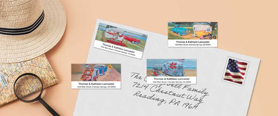 Shop Travel & Vacation Labels at Colorful Images