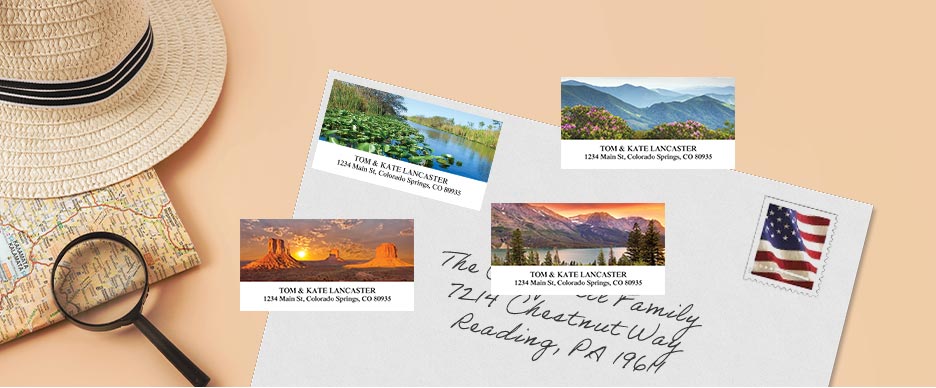 Shop Travel & Vacation Labels at Colorful Images