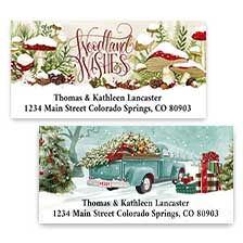 Shop Christmas Address Labels at Colorful Images