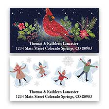 Shop Christmas Labels  at Colorful Images