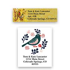 Shop Birds Labels at Colorful Images