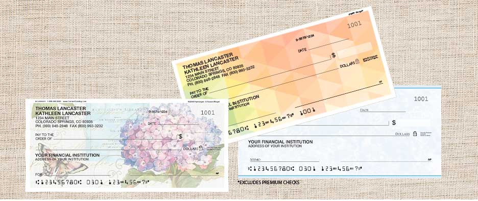 Shop New Personal Checks at Colorful Images