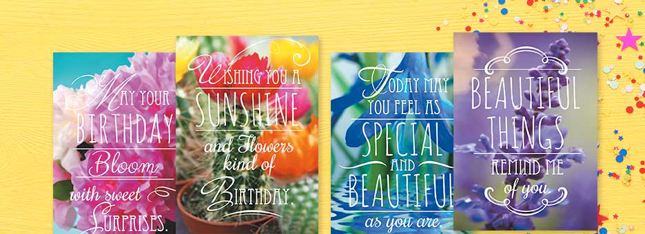 Shop Birthday Cards at Colorful Images