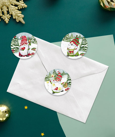 Shop Christmas Envelope Seals at Colorful Images