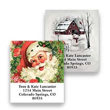 Shop Christmas Address Labels at Colorful Images