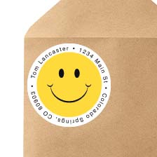 Shop Round Labels at Colorful Images