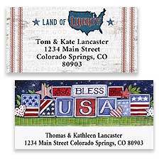 Shop Patriotic Labels at Colorful Images