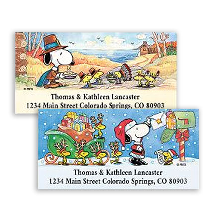 Year Round Labels at Colorful Images