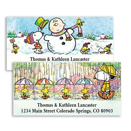 Year Round Labels at Colorful Images