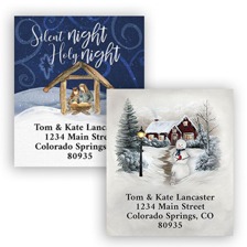 Shop Holiday Labels at Colorful Images
