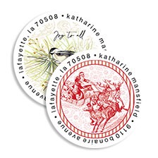 Shop Christmas Labels at Colorful Images