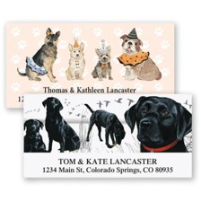 Shop Dog Labels at Colorful Images