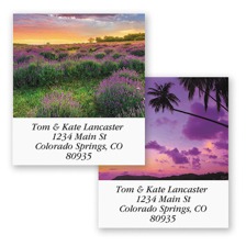 Shop Landscape Labels at Colorful Images