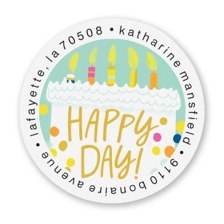 Shop Birthday Labels at Colorful Images