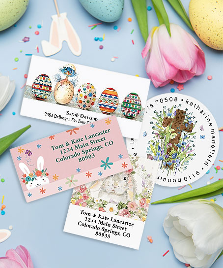 Shop Easter Labels at Colorful Images