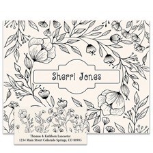 Shop Floral Lines Collection at Colorful Images
