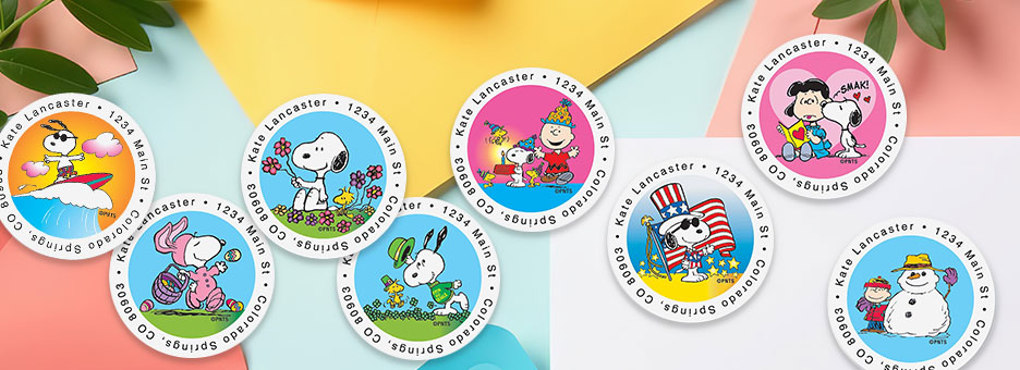 Shop Year Round Labels at Colorful Images