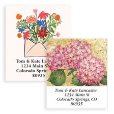 Shop Floral & Gardening Labels at Colorful Images