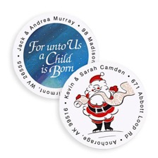 Shop Christmas Labels at Colorful Images