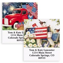 Patriotic Labels