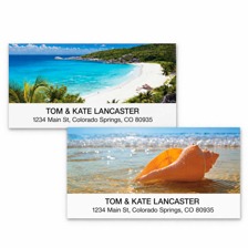 Shop Beach Labels at Colorful Images