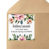 Shop Large Square Labels at Colorful Images